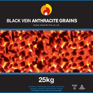 Black Vein Anthracite Grains
