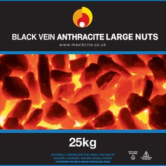 Black Vein Anthracite Large Nuts